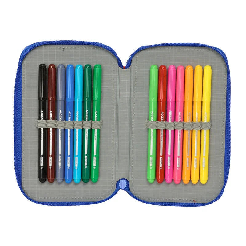 Disney Pixar Cars double pencil case 29pcs Nerdscape