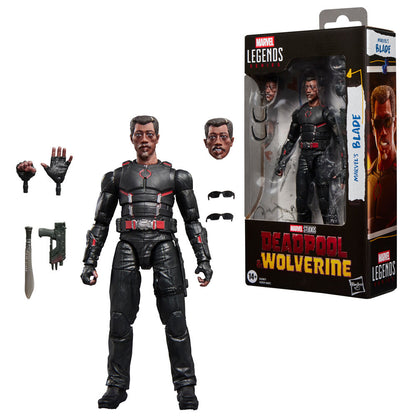 Figurine Deadpool et Wolverine de la série Marvel Legends Blade, 15 cm