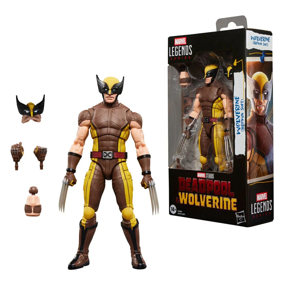 Marvel Legends Series Deadpool & Wolverine -  Wolverine Brown Suit figure 15cm Nerdscape