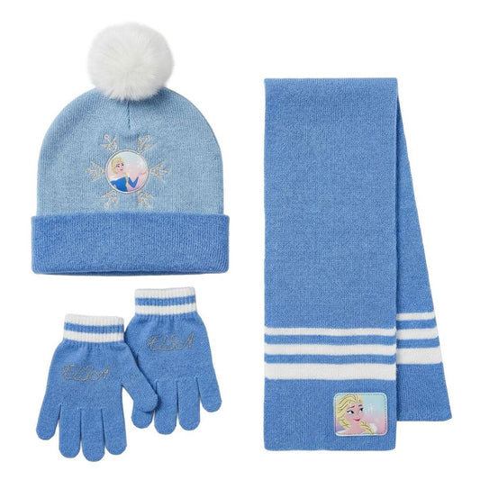 Disney Frozen winter set snood hat gloves