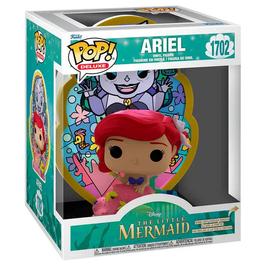 Funko Pop! Deluxe Disney The Little Mermaid Ariel Ursula - Figura da Collezione Vinyl Nerdscape