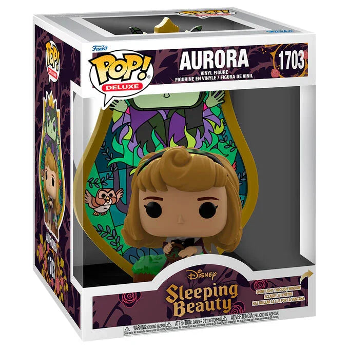 Funko Pop! Disney Sleeping Beauty Aurora Maleficent - Figura da Collezione Vinyl Nerdscape
