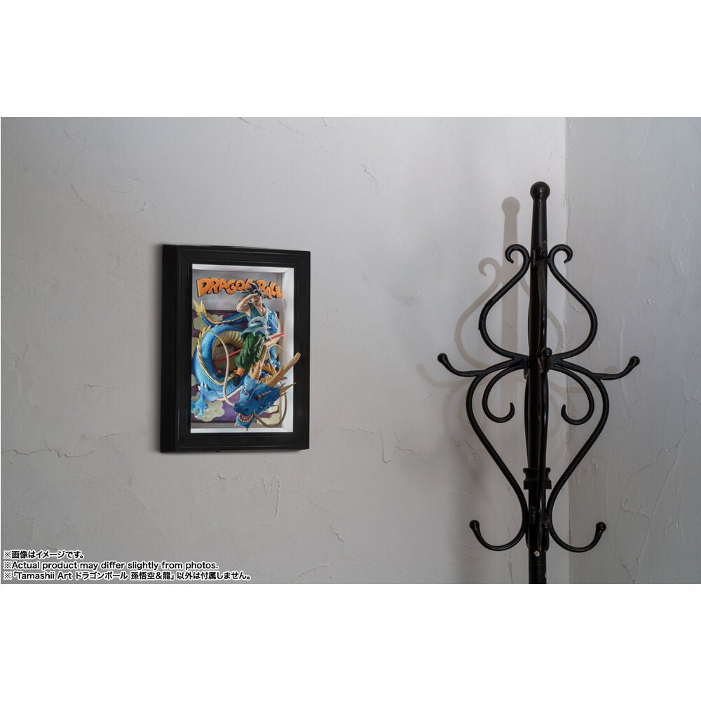 Dragon Ball Z Son Goku & Dragon Art 3D frame - Nerdscape