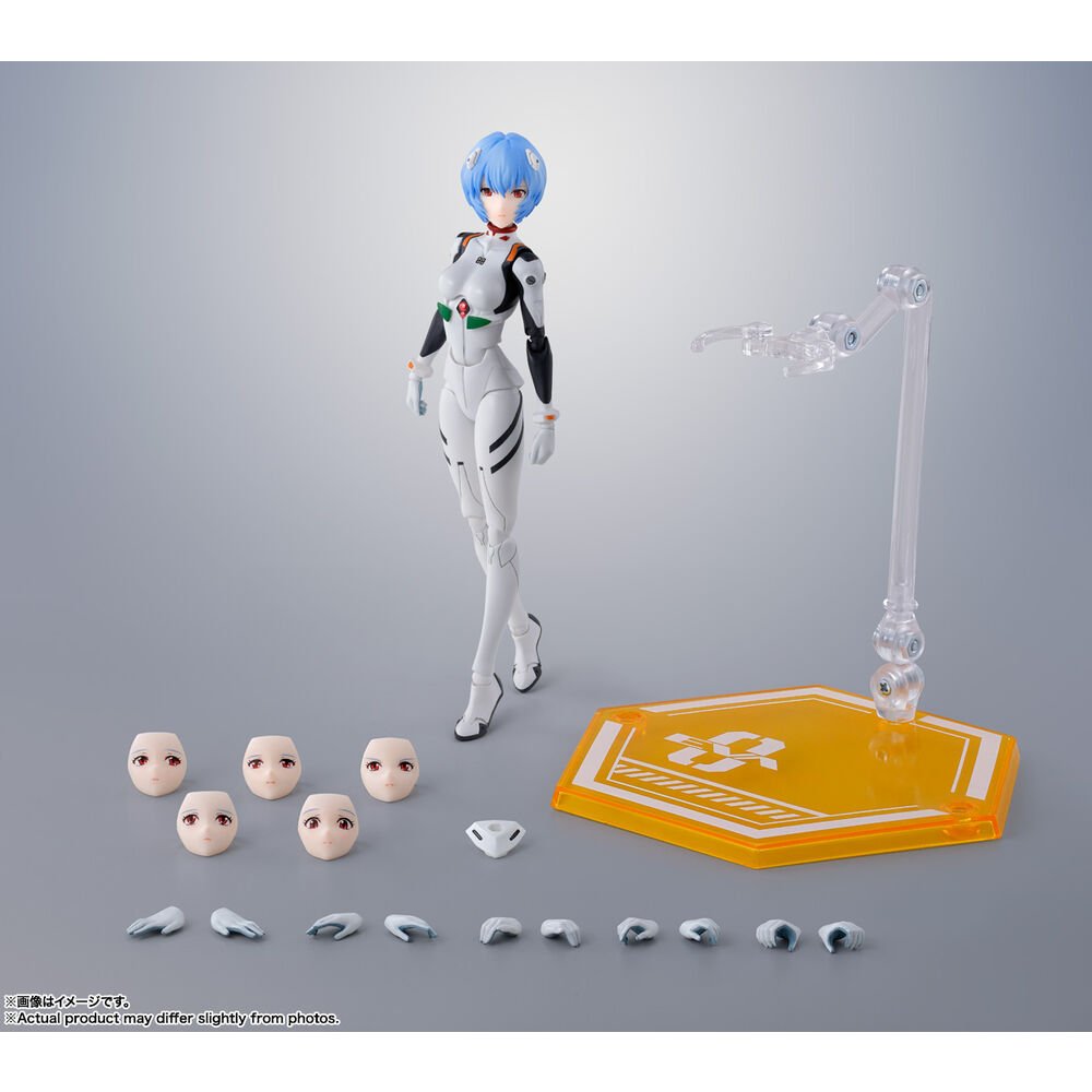 Neon Genesis Evangelion Rei Ayanami S.H. Figuarts figure 14cm - Nerdscape