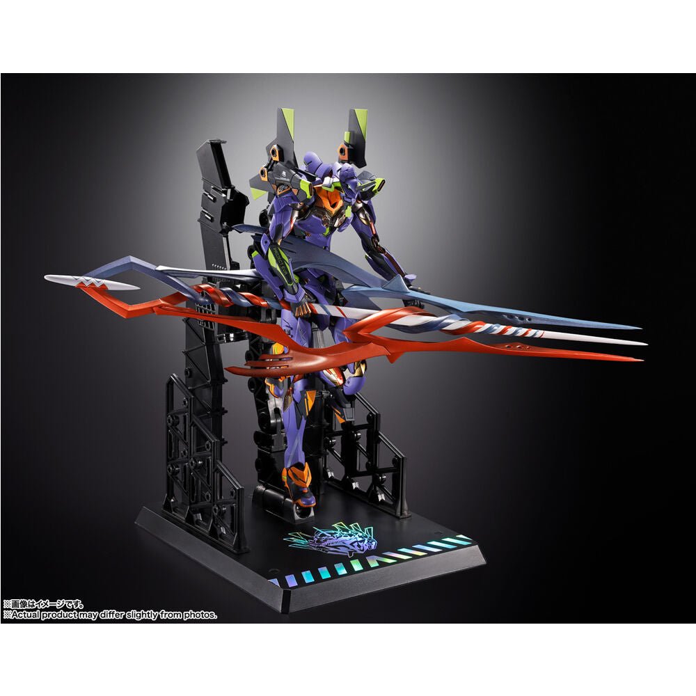 Neon Genesis Evangelion Build Eva Test Type - 01 30th with the Spear of Gaius figure 22cm - Nerdscape