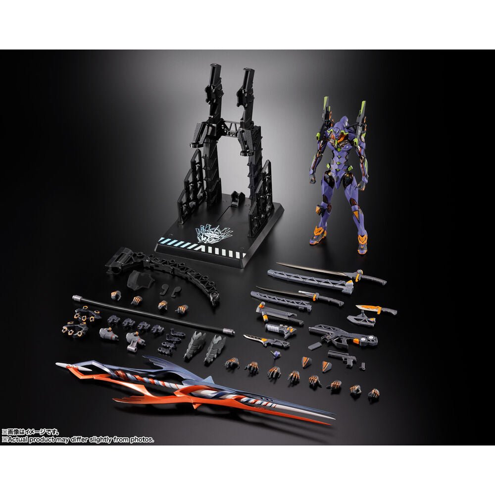Neon Genesis Evangelion Build Eva Test Type - 01 30th with the Spear of Gaius figure 22cm - Nerdscape