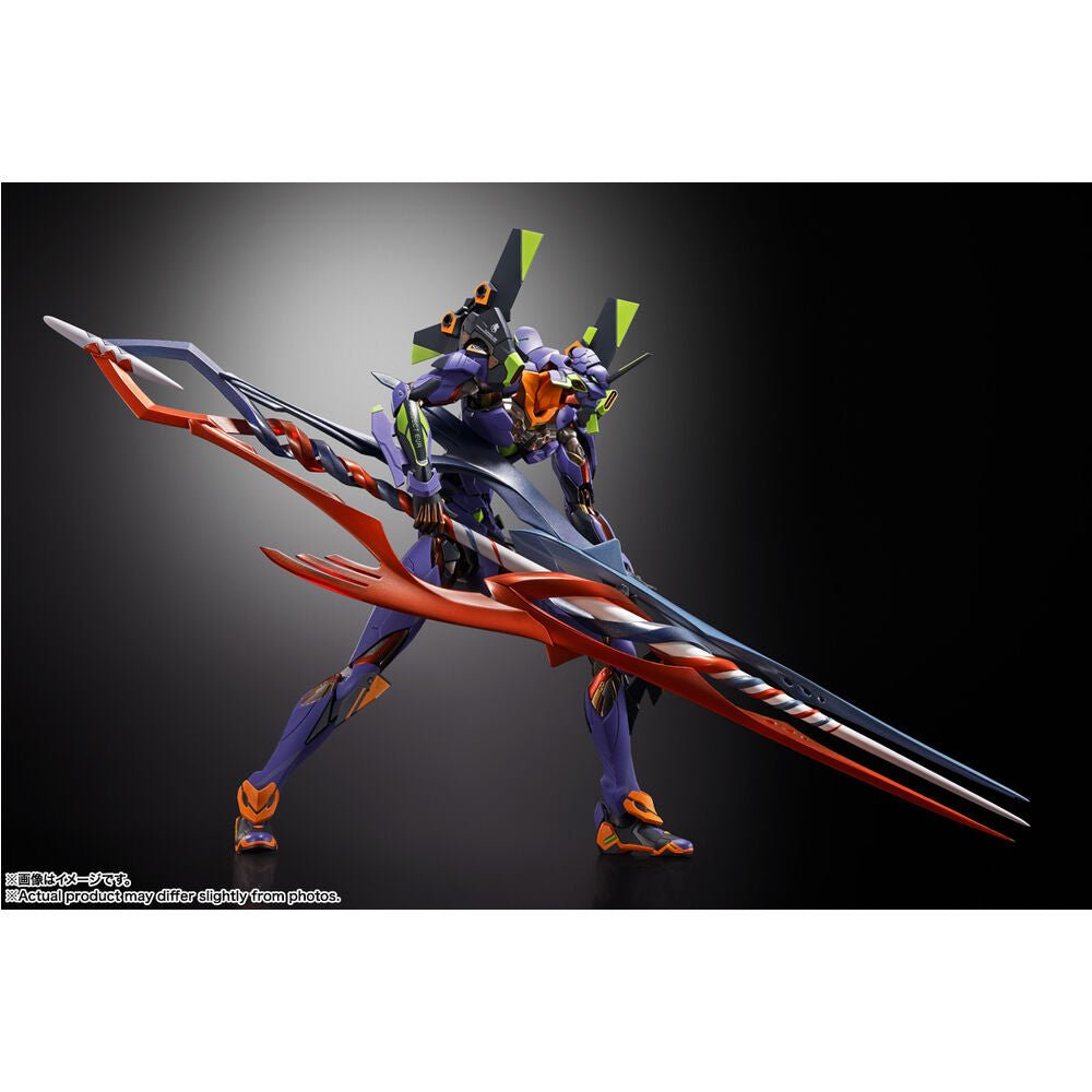 Neon Genesis Evangelion Build Eva Test Type - 01 30th with the Spear of Gaius figure 22cm - Nerdscape
