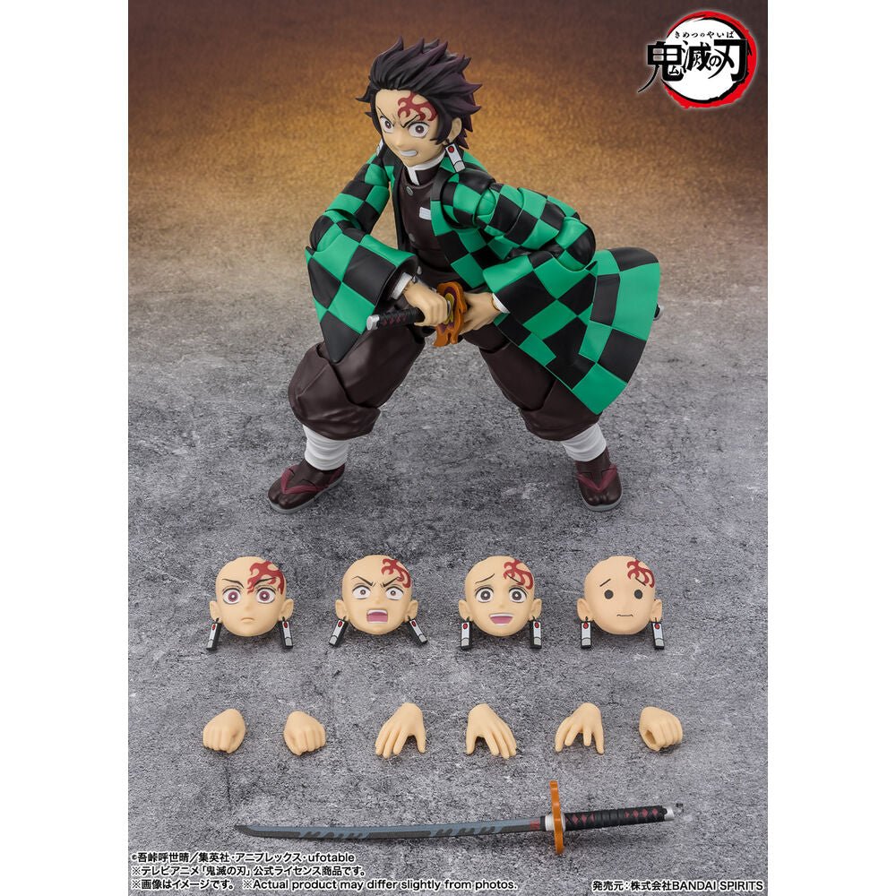 Demon Slayer Kimetsu no Yaiba Tanjiro Kamado The Final Battle in the Infinity Castle S.H. Figuarts figure 14cm - Nerdscape
