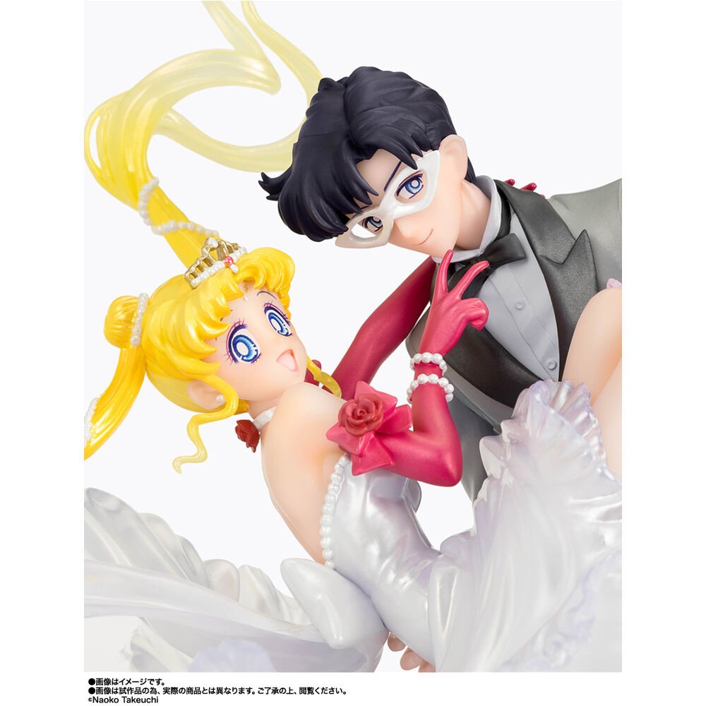 Sailor Moon Chouette Usagi ＆Tuxedo Mask Moonlight Glow Edition Figuarts Zero figure 24cm - Nerdscape