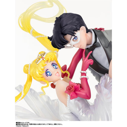Sailor Moon Chouette Usagi ＆Tuxedo Mask Moonlight Glow Edition Figuarts Zero figure 24cm - Nerdscape