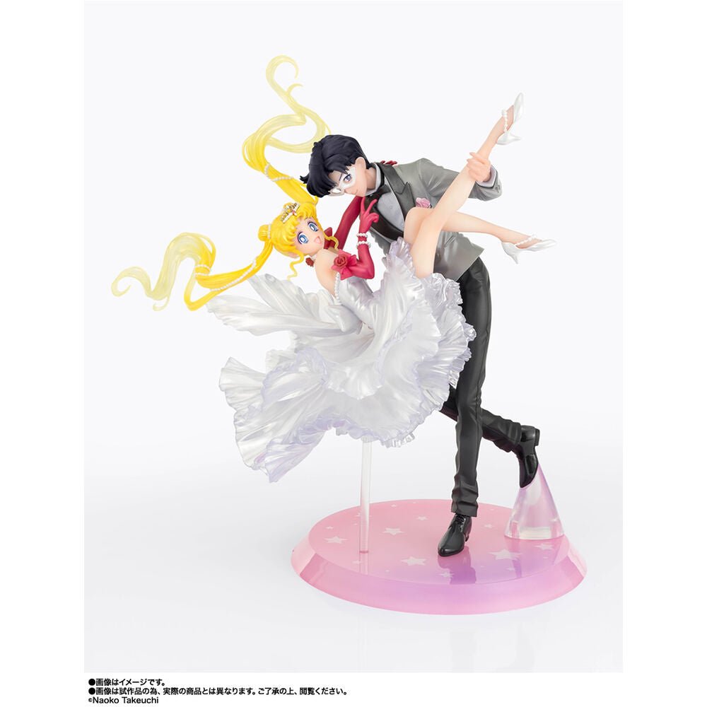 Sailor Moon Chouette Usagi ＆Tuxedo Mask Moonlight Glow Edition Figuarts Zero figure 24cm - Nerdscape