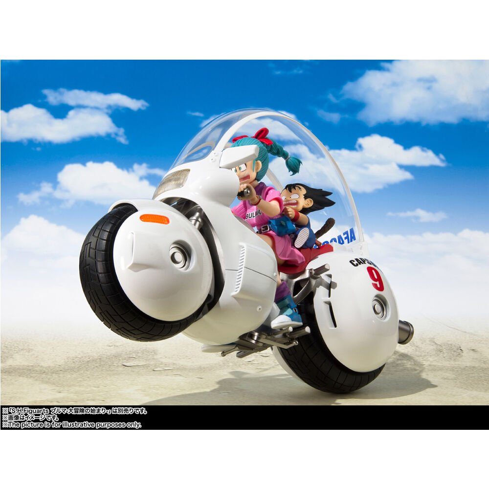 Dragon Ball Bulma's Motorcycle Hoipoi Capsule No. 9 S.H. Figuarts figure 17cm - Nerdscape