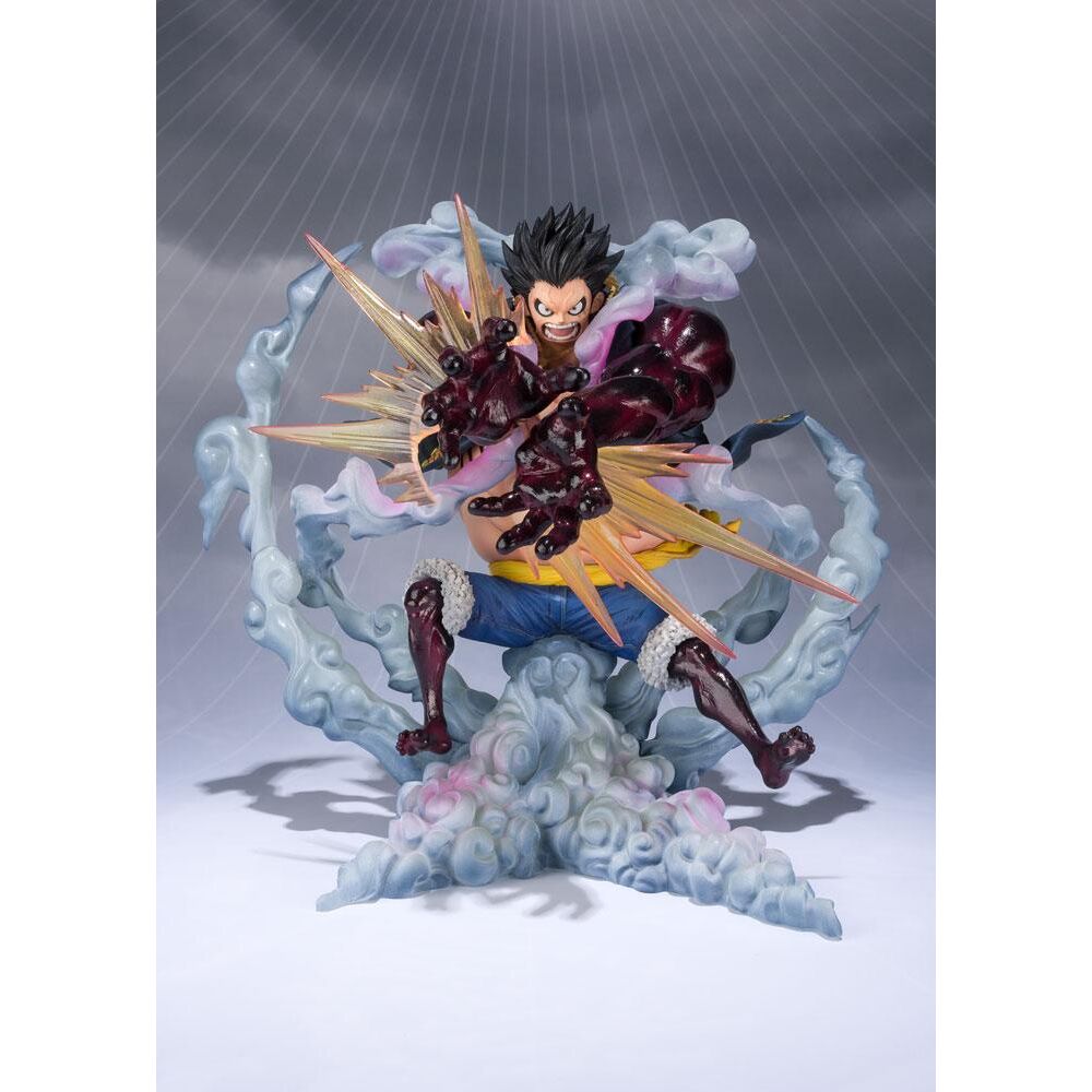 One Piece Monkey D Luffy Gear 4 Leo Bazooka Reissue Figuarts Zero figure 18cm - Nerdscape