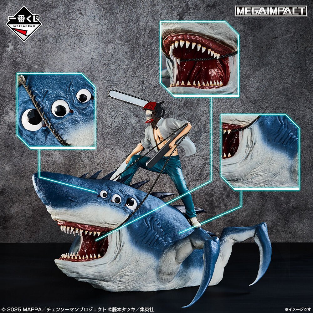 Chainsaw Man - Chainsaw Man & Beam Ichibansho figure 23cm - Nerdscape