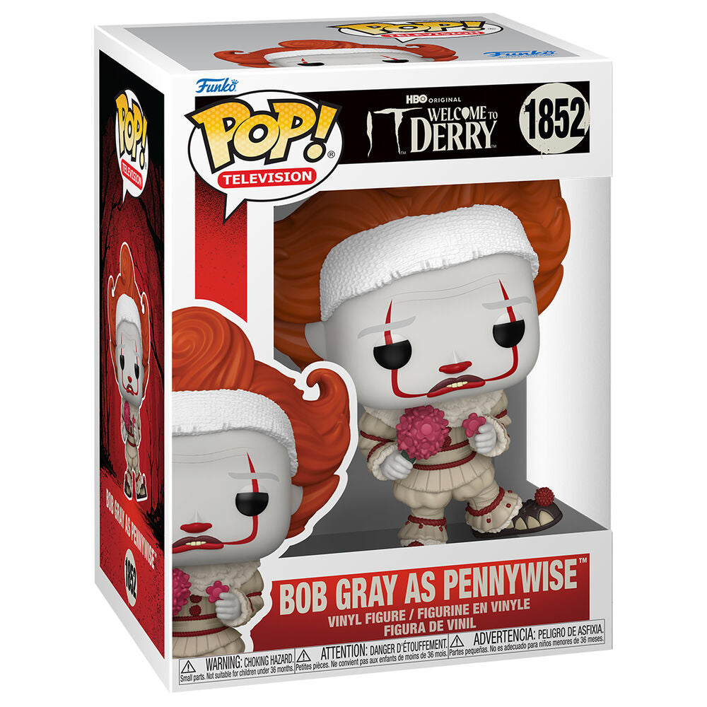 Figurine POP Ça : Bienvenue à Derry, Bob Gray dans le rôle de Pennywise