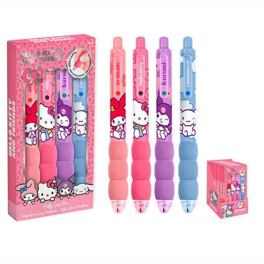 Hello Kitty and Friends pack 4 pen Nerdscape