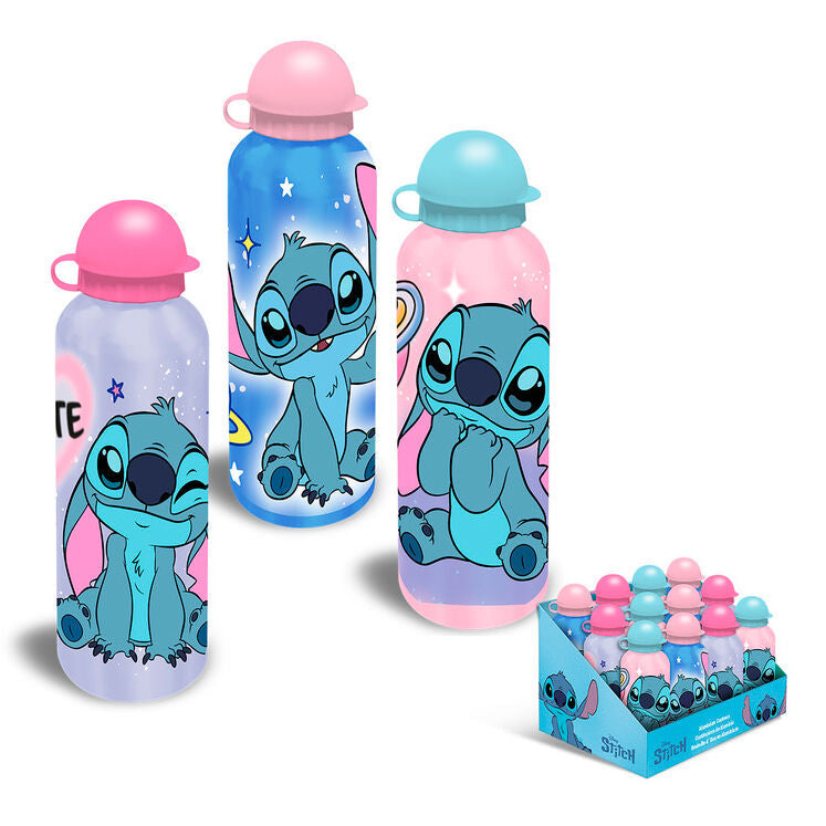 Disney Stitch assorted aluminium bottle 500ml Nerdscape