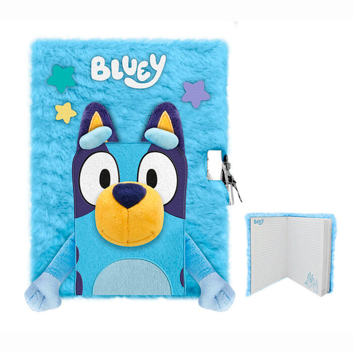 Bluey A5 plush notebook Nerdscape