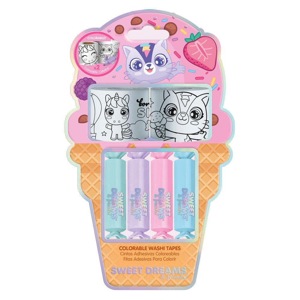 Sweet Dreams & Friends Adhesive tape + highlighters Nerdscape