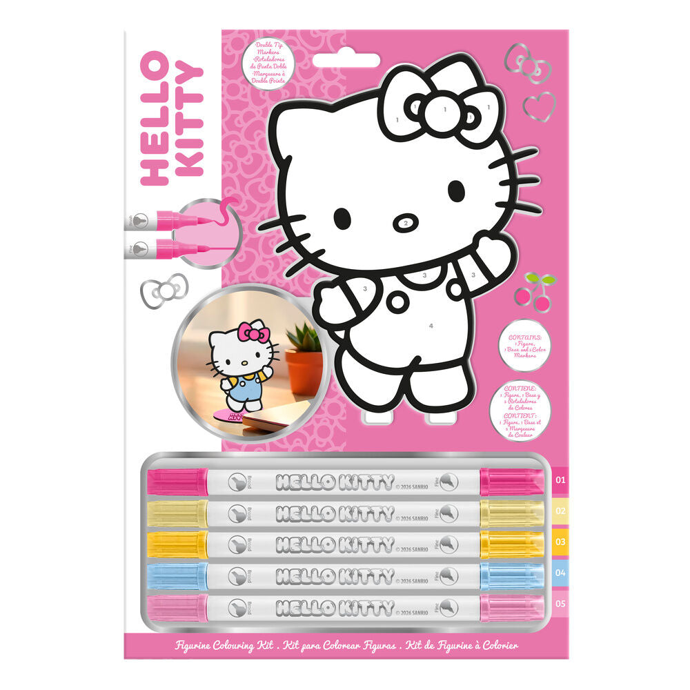 Hello Kitty and Friends Colouring set