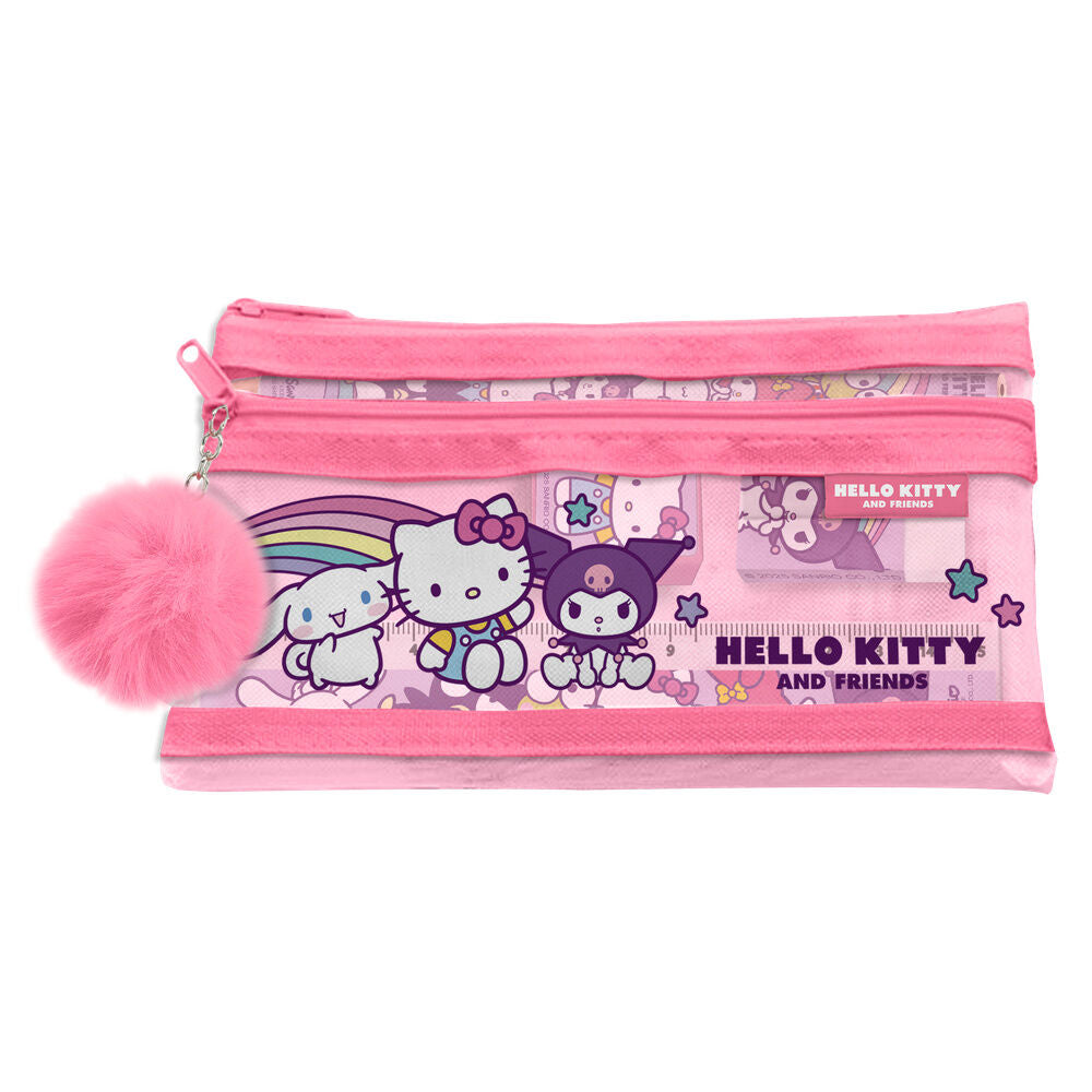 Hello Kitty and Friends pencil case stationery set Nerdscape