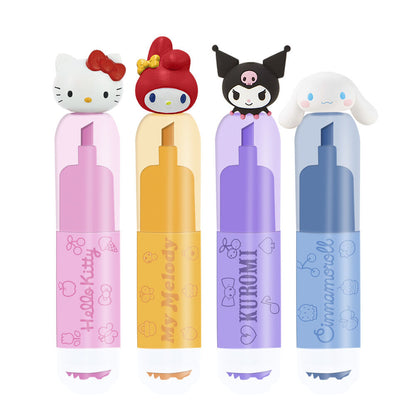 Hello Kitty and Friends pack 4 highlighters Nerdscape