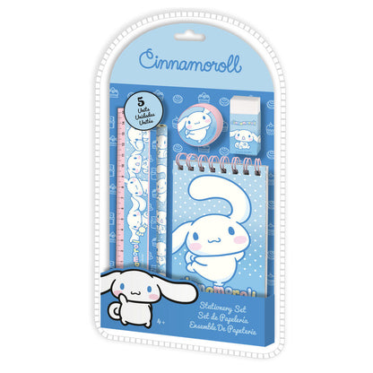 Hello Kitty Cinnamoroll stationary set 5pcs Nerdscape