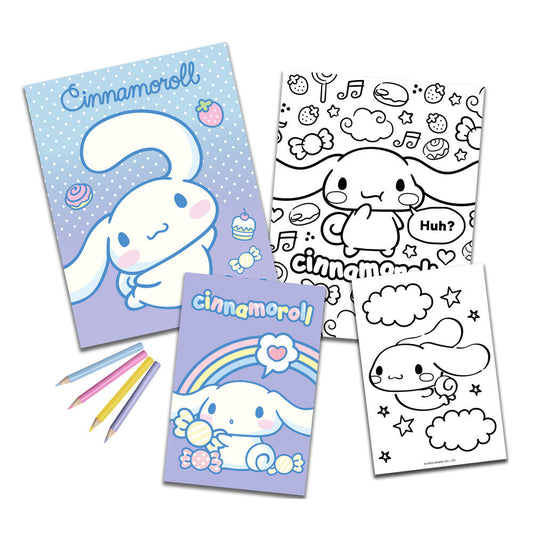 Hello Kitty Cinnamoroll Colouring set Nerdscape