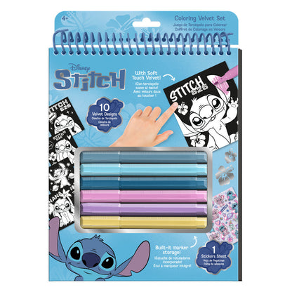 Disney Stitch Notebook + markers Nerdscape