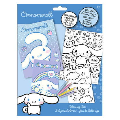 Hello Kitty Cinnamoroll Colouring set Nerdscape