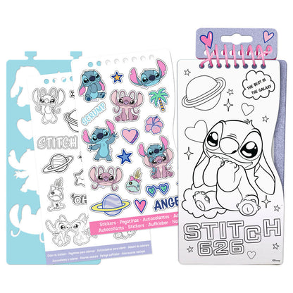 Disney Stitch Creative colouring set Nerdscape