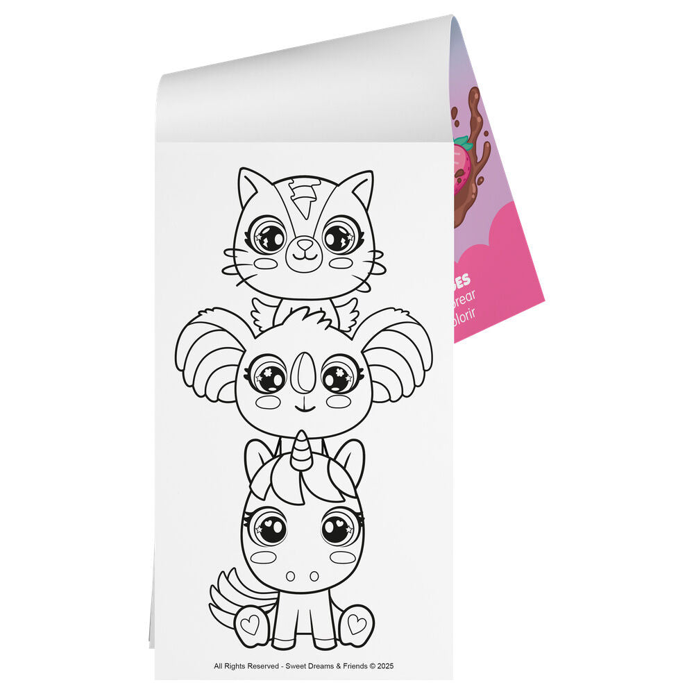 Sweet Dreams & Friends Activity book + pencils