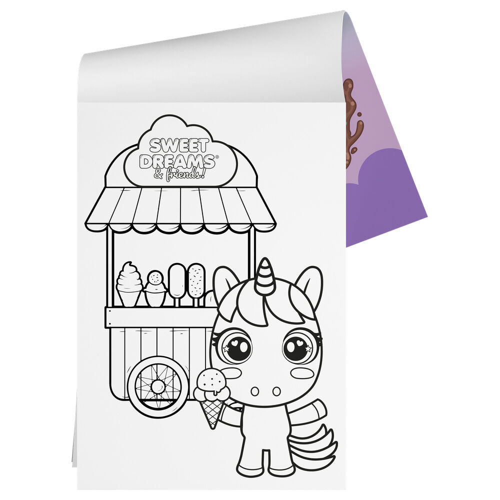 Sweet Dreams & Friends Activity case with stickers