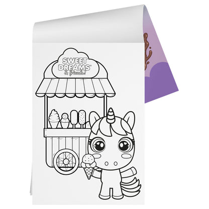 Sweet Dreams & Friends Activity case with stickers