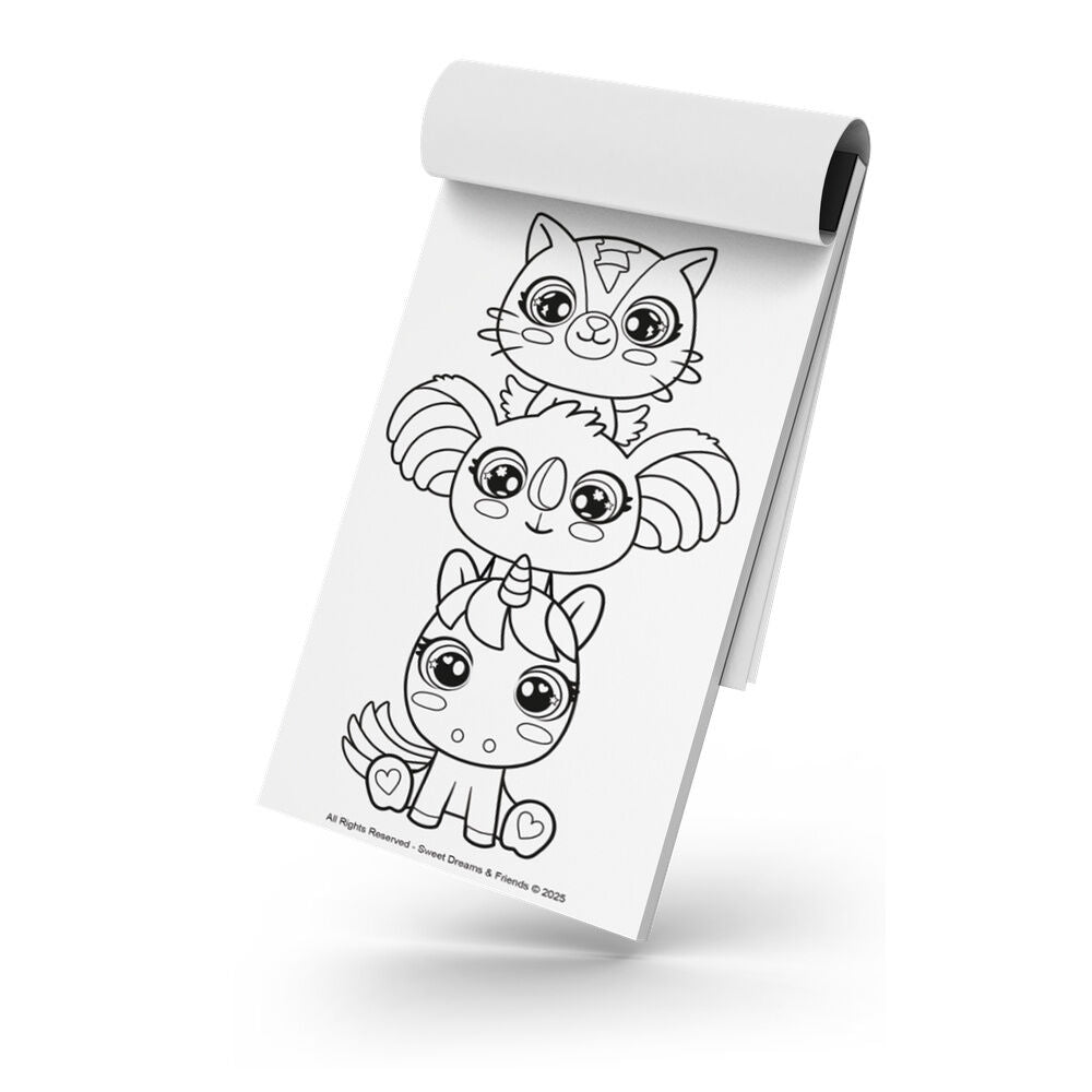 Sweet Dreams & Friends Activity book + pencils