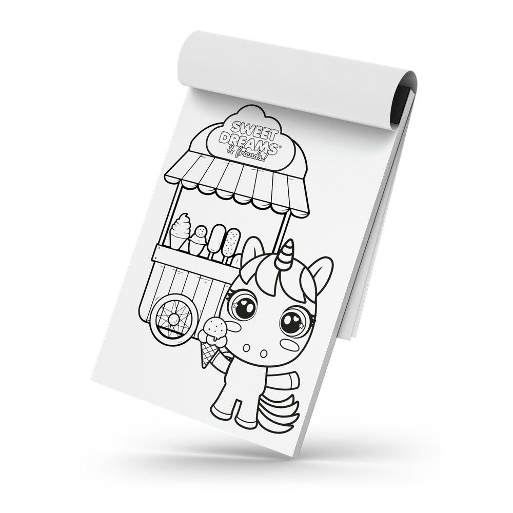 Sweet Dreams & Friends Activity case with stickers