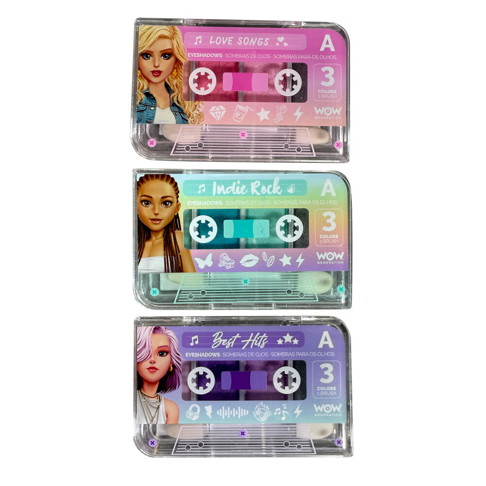 Wow Generation assorted Cassette mini eyeshadow palette Nerdscape