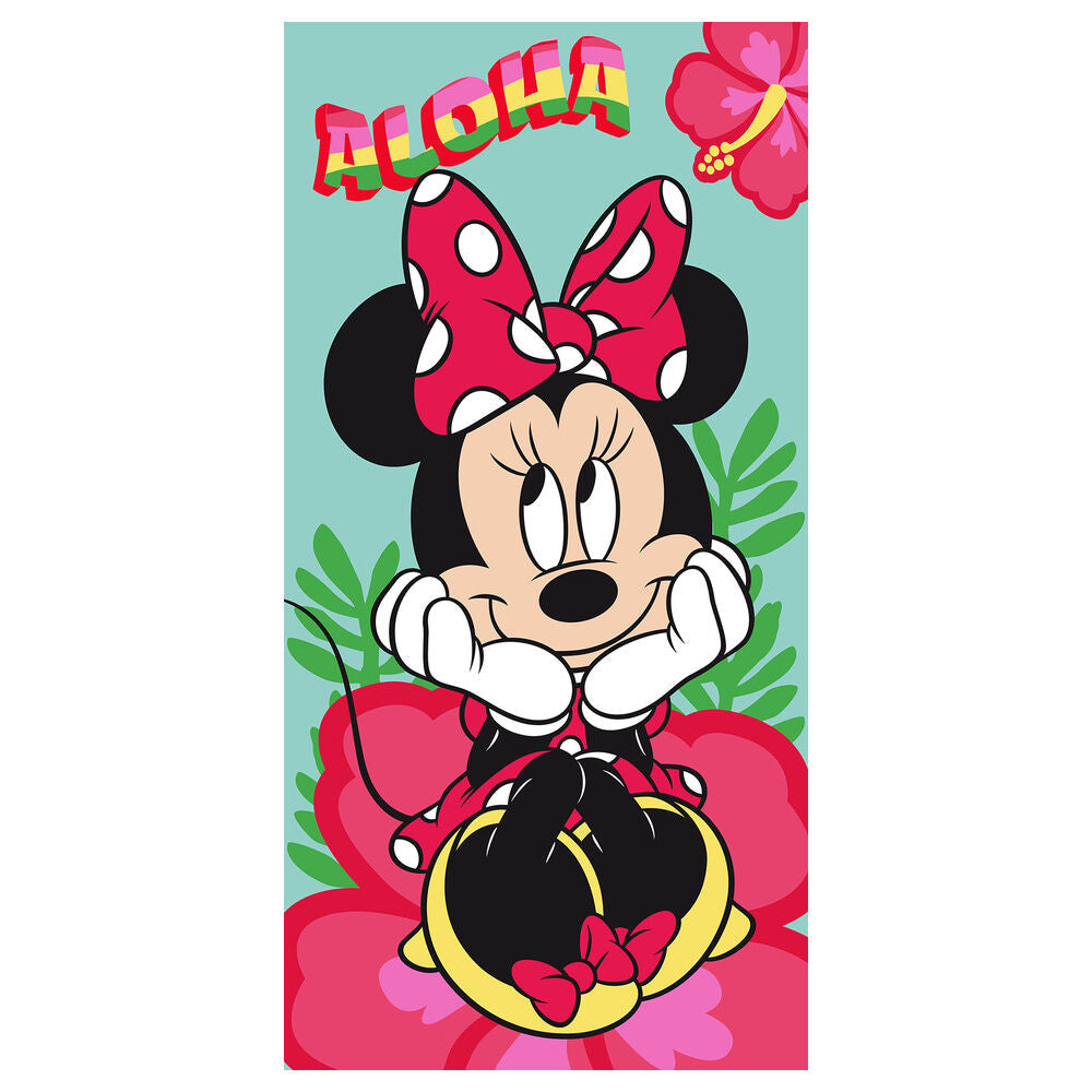 Disney Minnie microfibre beach towel Nerdscape