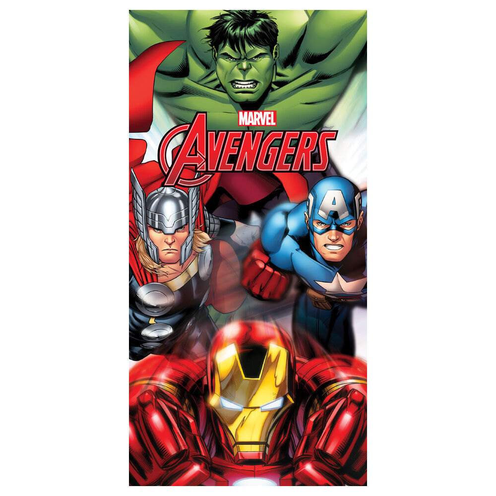 Marvel Vengadores Avengers microfibre beach towel Nerdscape