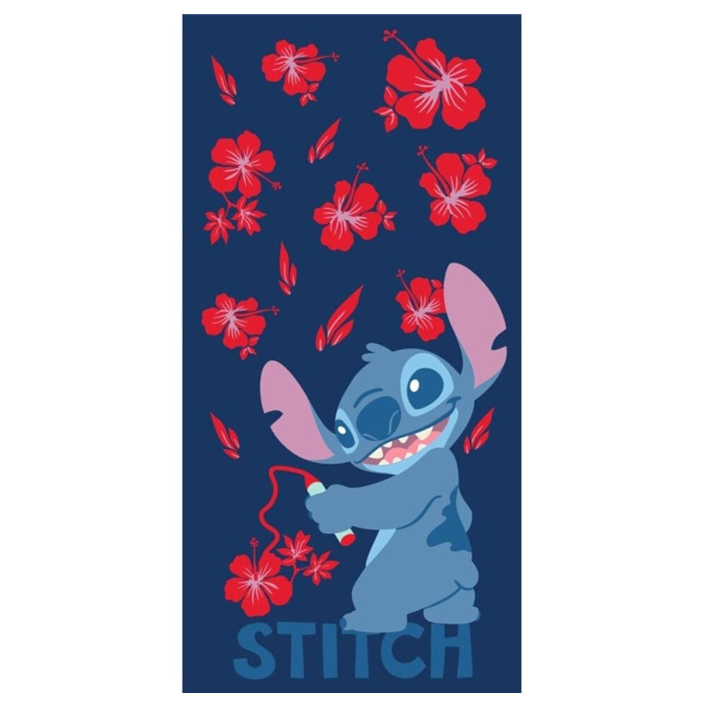 Disney Stitch cotton beach towel Nerdscape