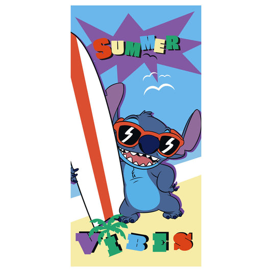 Disney Stitch microfibre beach towel
