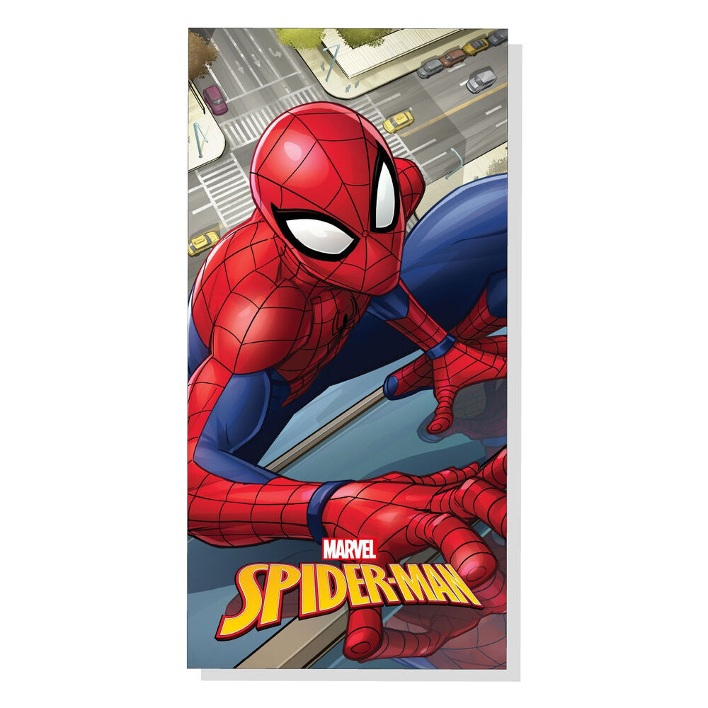 Marvel Spiderman microfibre beach towel Nerdscape