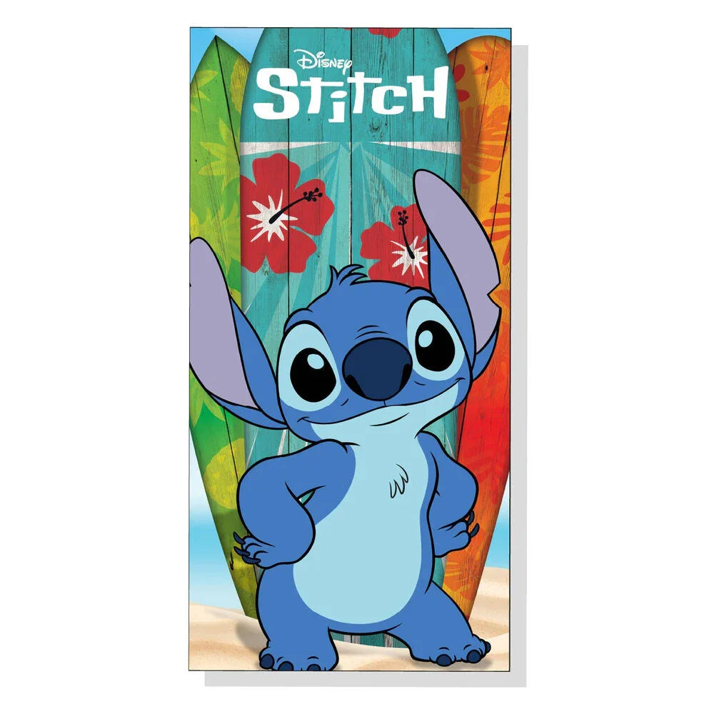 Disney Stitch microfibre beach towel Nerdscape