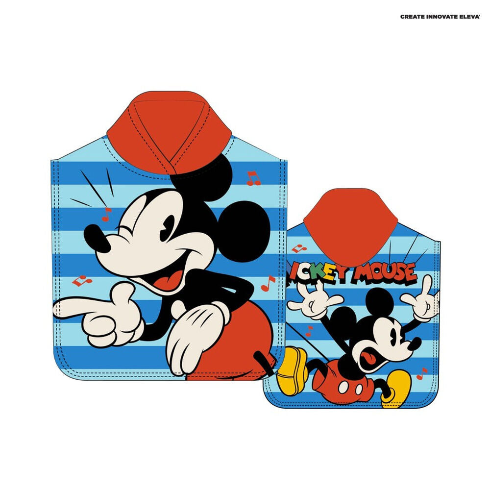 Disney Mickey microfibre poncho towel Nerdscape