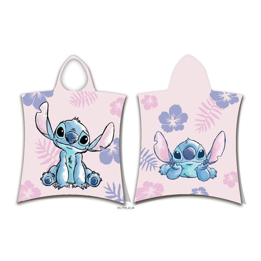 Poncho en coton Disney Stitch