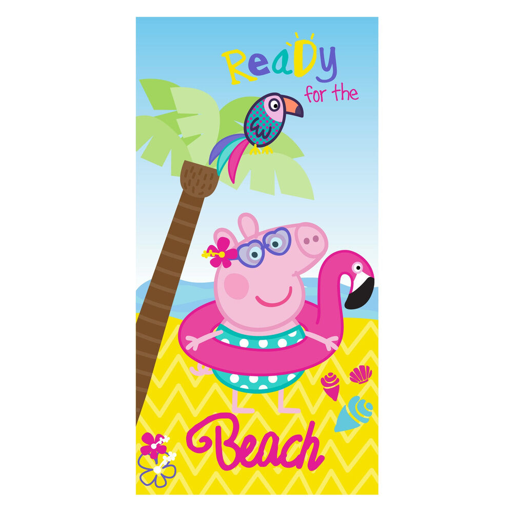 Peppa Pig microfibre beach towel Nerdscape