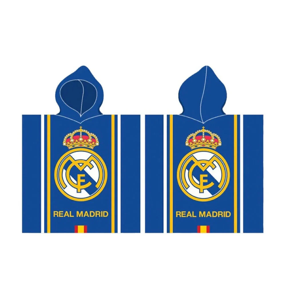 Real Madrid cotton poncho towel Nerdscape