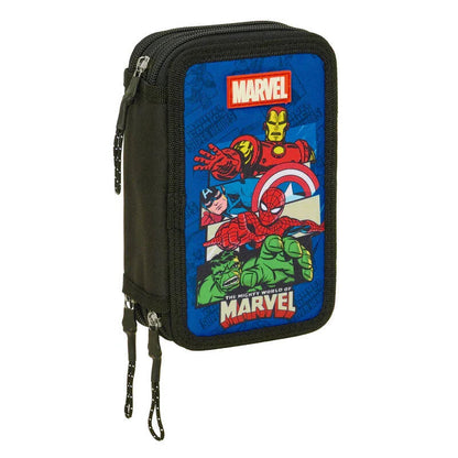 Marvel Avengers triple pencil case 37pcs Nerdscape