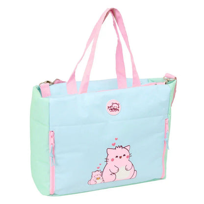 Pembe The Pink Cat laptop bag Nerdscape