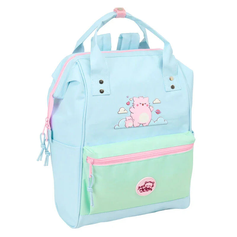 Pembe The Pink Cat laptop backpack 40cm Nerdscape